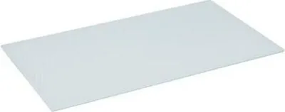Zdjęcie produktu dla DESKA DO KROJENIA biała 52x30 cm SZKLANA wzór marmuru