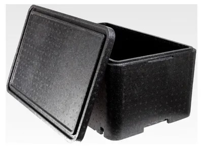 Produktbild von Thermobox 46 Liter - GN 1/1 mit Deckel - 60 x 40 x 29,6 cm - mit Griffmulden