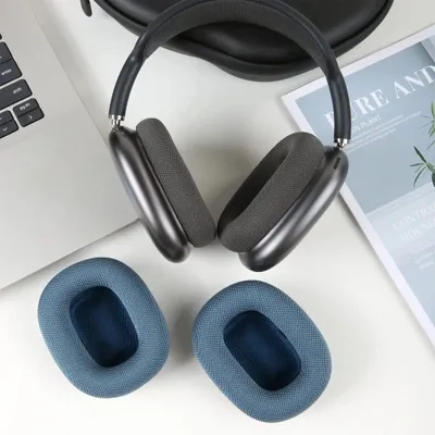 Produktbild von Ersatz Ohrpolster für Apple AirPods Max Kopfhörer earpad Himmelblau 1 Paar
