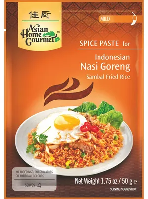 Zdjęcie produktu dla Asian Home Gourmet Pasta przyprawowa do indonezyjskiego Nasi Goreng 50 g