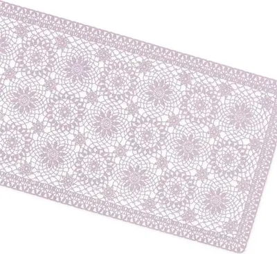 Immagine prodotto di Unique Living - Tafelkleed - Binnen en Buiten - Amira - Vinile - 40x150cm - viola