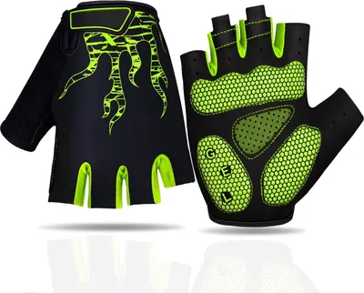Produktbild von Famanu Fahrradhandschuhe Halbfinger mit Schockabsorption - Herren/Damen