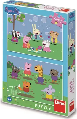 Immagine prodotto di Puzzle 2in1 Peppa Pig e amici 2x48 pezzi