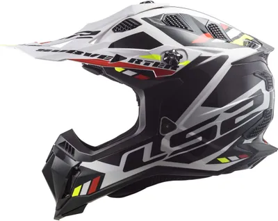 Imagen del producto de Casco para motocicleta LS2 MX700 SUBVERTER EVO, color blanco/negro, talla S