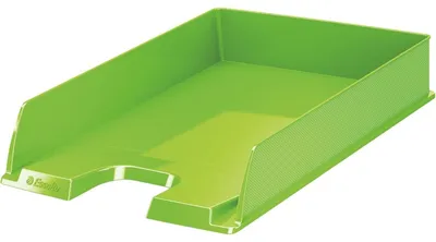 Zdjęcie produktu dla Odkladač na dokumenty A4 Esselte Europost Vivida, embosovaný povrch, zelený