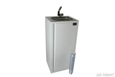 Produktbild von Mobiles Handwaschbecken 19L Großtank Warmwasser Festival Foodtruck Imbiss 230V