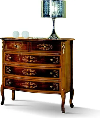 Immagine prodotto di Salotto, mobili italiani, stile barocco classico, cassettiera, mobiletto, legno