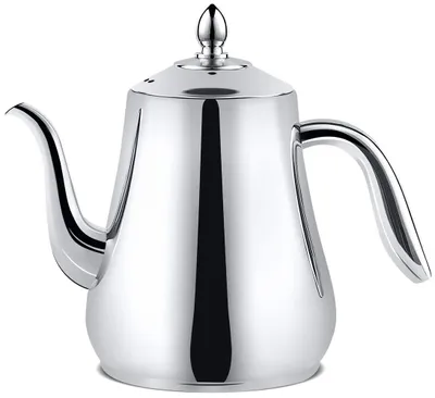 Teekanne 1550 ml Edelstahl mit Filtereinsatz, Sieb