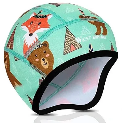 Zdjęcie produktu dla Czapka zimowa dla dzieci pod kask rowerowy narciarski sportowa
