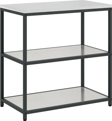 Image de Rangement de cuisine HATTEM Argenté 90 x 50 x 92 cm Acier