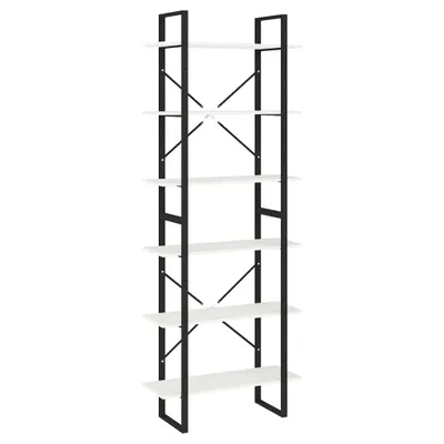 Zdjęcie produktu dla VidaXL 806543, Biały, Metal, Drewno, Drewno sosnowe, 800 mm, 300 mm
