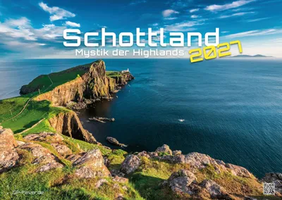 Produktbild von Wandkalender 2027 – Mystische Schottenlandschaften, Format A2
