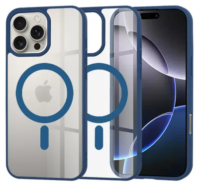 Zdjęcie produktu dla Techsuit MagSafe Pro etui na iPhone 16 Pro Max – niebieskie