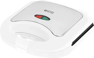 Produktbild von ECG S 3271 | Opiekacz do kanapek | 4 trójkątne kanapki | Schowek na kabel | 750 W | Biały |