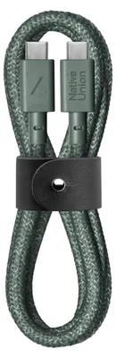 Zdjęcie produktu dla Native Union Belt, 1,2 m, USB C, USB C, Zielony, Obraz wygenerowany przez AI