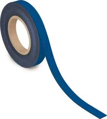 Produktbild von MAUL Kennzeichnungsband Metall 1 Stück 42 g/cm ² magnetisch kunststoffbeschichtet beschriftbar 10 m x 2 cm x 1 mm blau