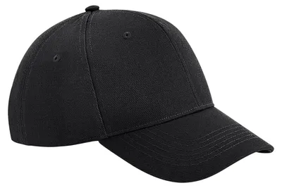Immagine prodotto di Beechfield - Cappellino "Ultimate" a 6 pannelli per uomo/donna Unisex FK1168 (taglia unica) (nero)