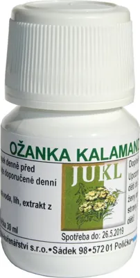 Zdjęcie produktu dla JUKL Nalewka z czubatki kalamandry (D3)