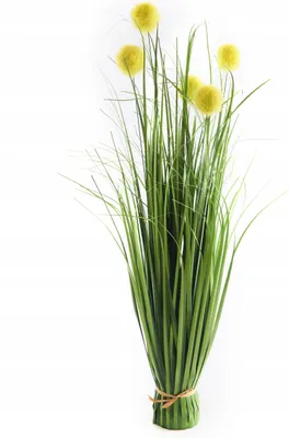 Produktbild von Großes Kunstgras 75cm im Topf - Kunstpflanze Farbwahl - Realistische Deko Pflanze