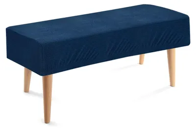 Echtbankhoes, elastisch, 65x35x20 cm, dunkelblau, waschbar