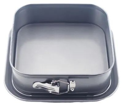 Produktbild von Backform, Kuchenform 27,5x27,5x8cm, Kohlenstoffstahl, Antihaftbeschichtung
