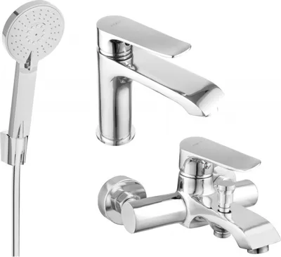 Produktbild von Mexen Pecos R40 Badewannenset, Chrom - 72703R40-00
