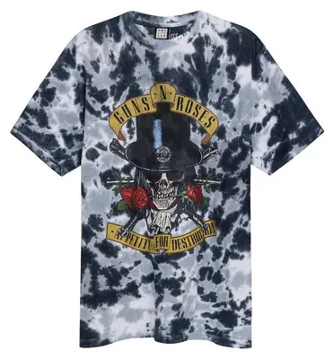 Produktbild von Guns N' Roses T-Shirt Herren Amplified Collection - Tophat Skull multicolor L