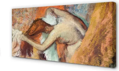 Produktbild von Leinwandbild 140x70 Wandkunst Kunst Skizze Frau