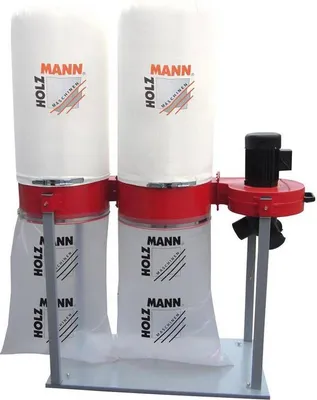 Image de Aspirateur à copeaux de bois 2 x 307L - 230 V - 2200 W