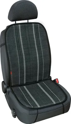 Image de Dossier de chaise, coussin de dossier, revêtement de siège, gris, fibre de cellulose naturelle