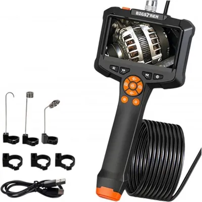 Obrázek produktu pro Bigstren 25520 Endoskopická inspekční kamera IP 67, 8 LED, 5 m