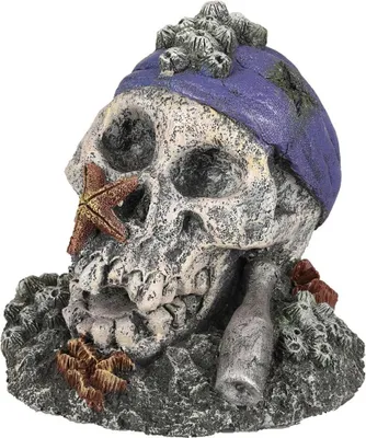Produktbild von Anzeige Hades Totenkopf Halstuch 16x17x15 für Aquarium