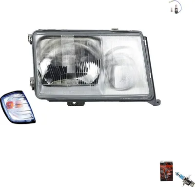 Produktbild von Scheinwerfer + Osram Night Breaker Laser passend für Mercedes W124 Rechts 1248206061 1248201259 1248203659 A1248206061 1248261043 A1248261043 Johns