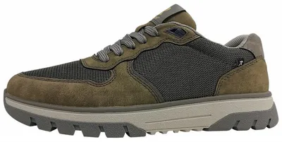 Image de Chaussures de sport pour hommes Rieker, lacets, couleur marron, style décontracté