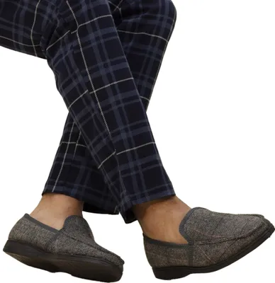 Produktbild von Lazy Dogz - Herren Hausschuhe "Eisenhower" GS904 (43 EU) (Grau)