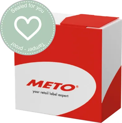 Immagine prodotto di METO 30011962 Etichette sigillanti METO "Cuore - Sigillato per voi"