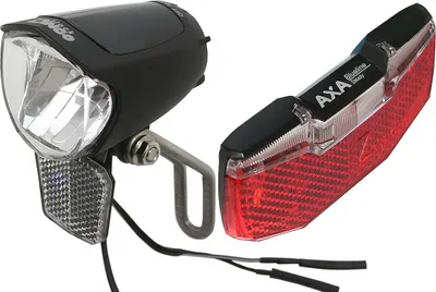Produktbild von BDCP Lampenset 75 SL Steady mit Axa  Blueline Rücklicht mit Standlicht