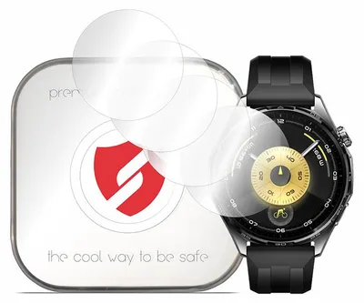 Produktbild von Smart Protection - Premium Classic Schutzfolie (4 Stück) für Huawei Watch GT 6 46 mm – transparent