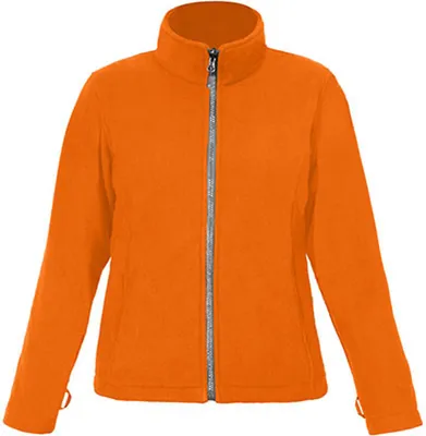 Produktbild von Leichte Fleece Jacke C+ Plus Size Damen, Orange, XXXL