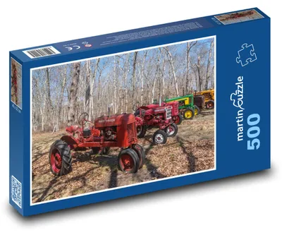 Obrázok produktu pre Puzzle 500 Traktory v lese - martinpuzzle