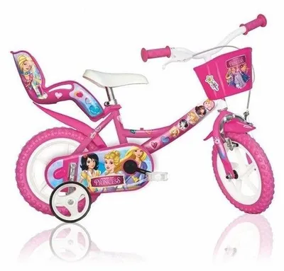 Produktbild von Dino Bikes Fairytale Princess 12 ´´ Fahrrad Rosa 3-5 Years Junge Rosa 3-5 Years
