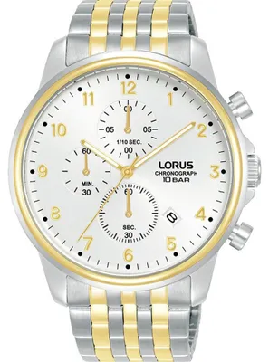 Produktbild von Herrenuhr Quarz Analog Chronograph 10 ATM Wasserdicht 20 mm Gehäuse Rm338Jx9