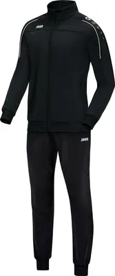 Produktbild von JAKO Trainingsanzug Polyester Classico schwarz L