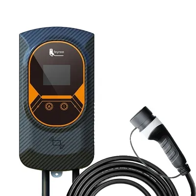 Produktbild von EV-Ladestation, Smarte App-Steuerung, Schnelle Ladefähigkeit, 11KW 16A 3-phasig, TYPE2