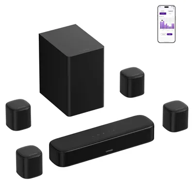Immagine prodotto di ULTIMEA Aura A40 Pro, sistema audio surround 7.1, soundbar per televisori