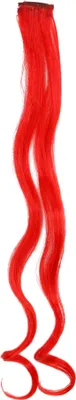 Produktbild von WIG ME UP 1 Clip Strähne wellig Rot YZF-P1C25-113
