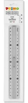 Produktbild von Primo 8253RG20 Lineal Schreibtisch-Lineal 200 mm Polystyrene Grau 1 Stück(e)