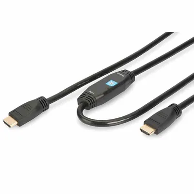 Obrázok produktu pre Digitus AK-330105-150-S, 15 m, Typ HDMI (štandard), Typ HDMI (štandard), 1920 x 1200 px, 3D kompatibilita, Čierna