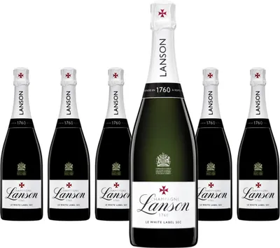 Produktbild von 6 x Lanson White Label Champagne