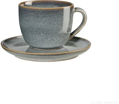 Obrázek produktu pro ASA Saisons šálek na cappuccino s podšálkem, denimově modrý, 230 ml